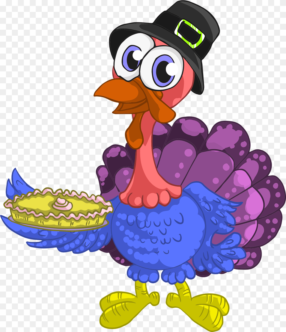 Bird Vector Transparent Turkey, Cartoon Png Image