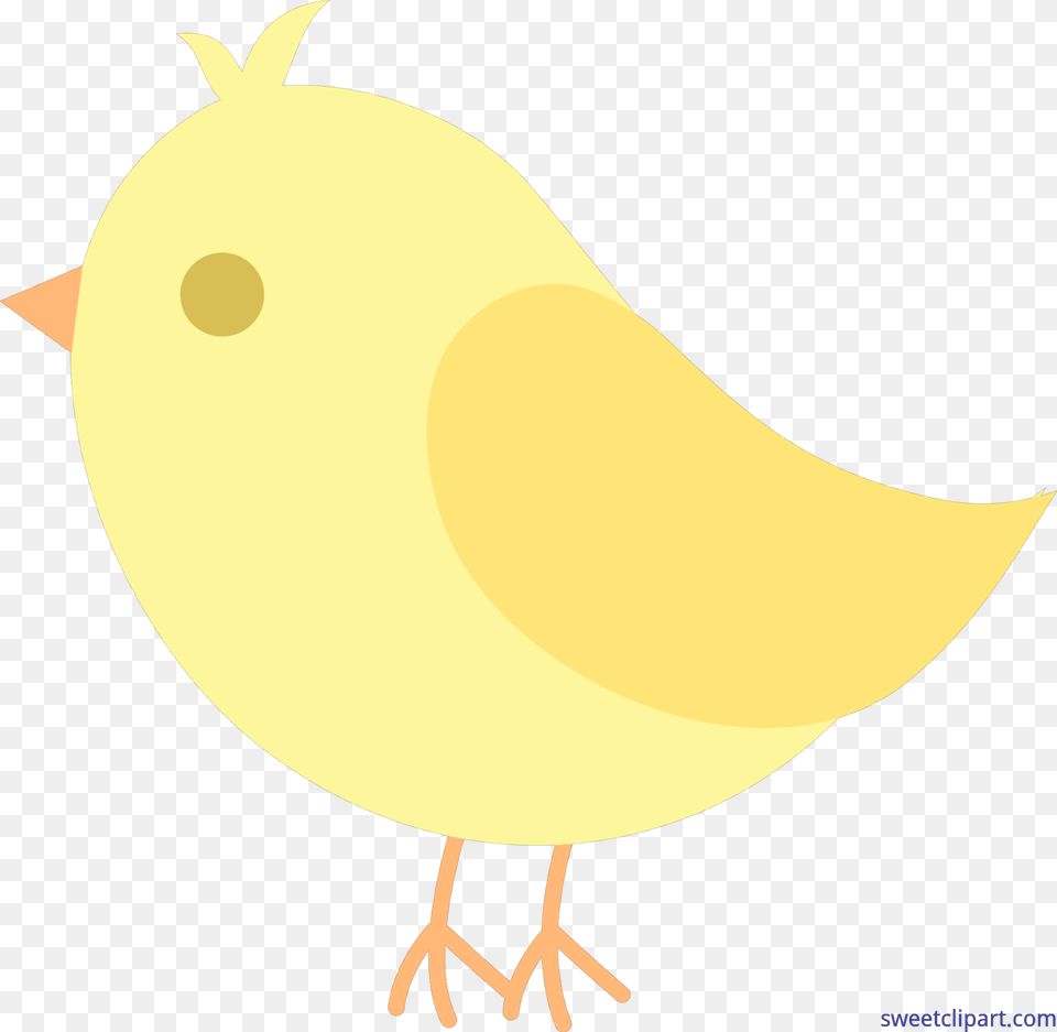 Bird Yellow Cute Clip Art, Animal, Canary, Astronomy, Moon Png Image