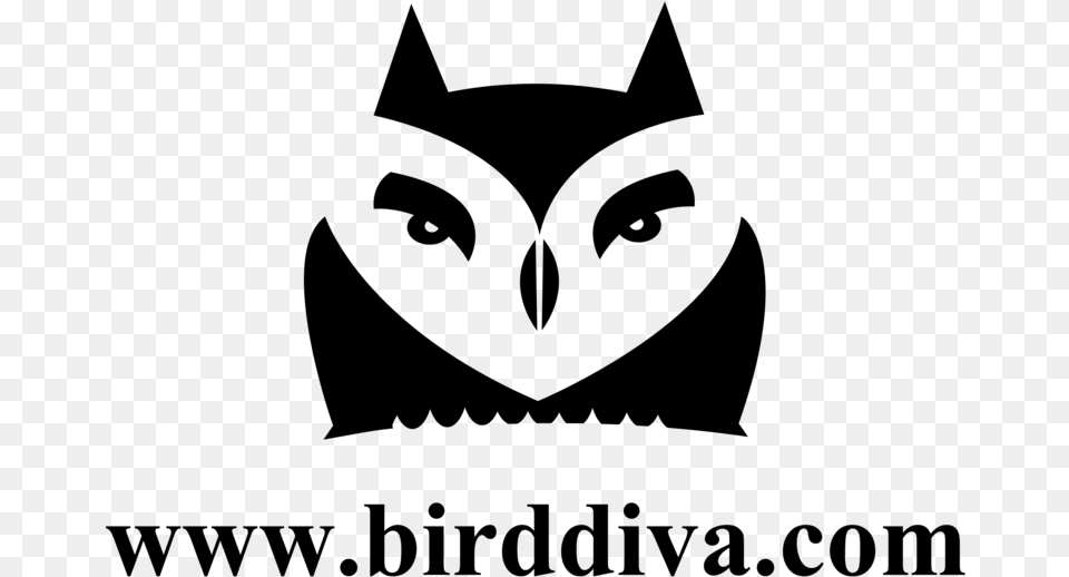 Birddiva Com Logo, Gray Free Png
