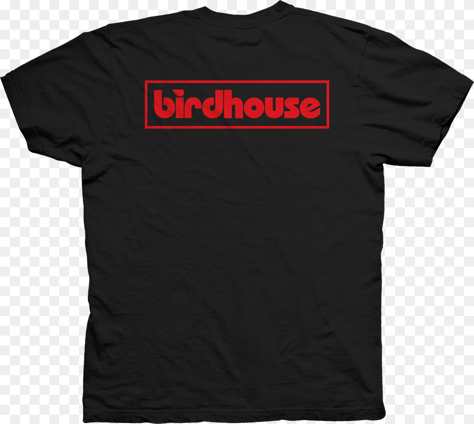 Birdhouse Bar Logo T Shirt Active Shirt, Clothing, T-shirt Png Image