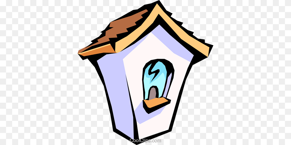 Birdhouse Royalty Vector Clip Art Illustration, Dog House Free Transparent Png