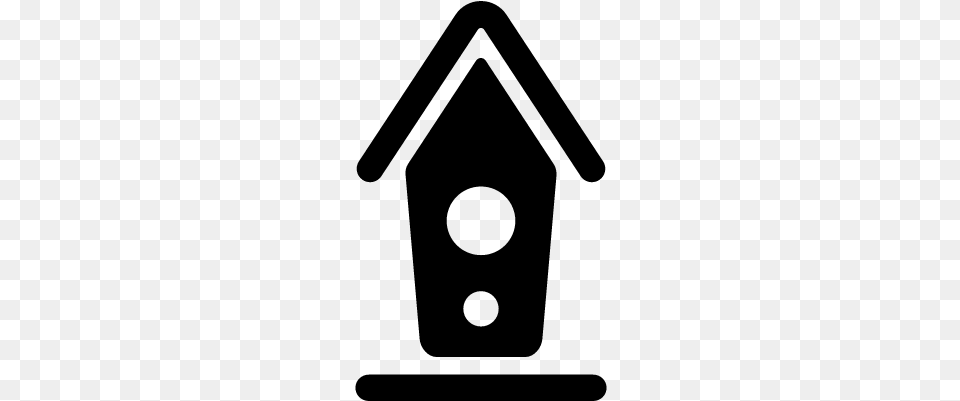 Birdhouse Vector Birdhouse In Black And White, Gray Png