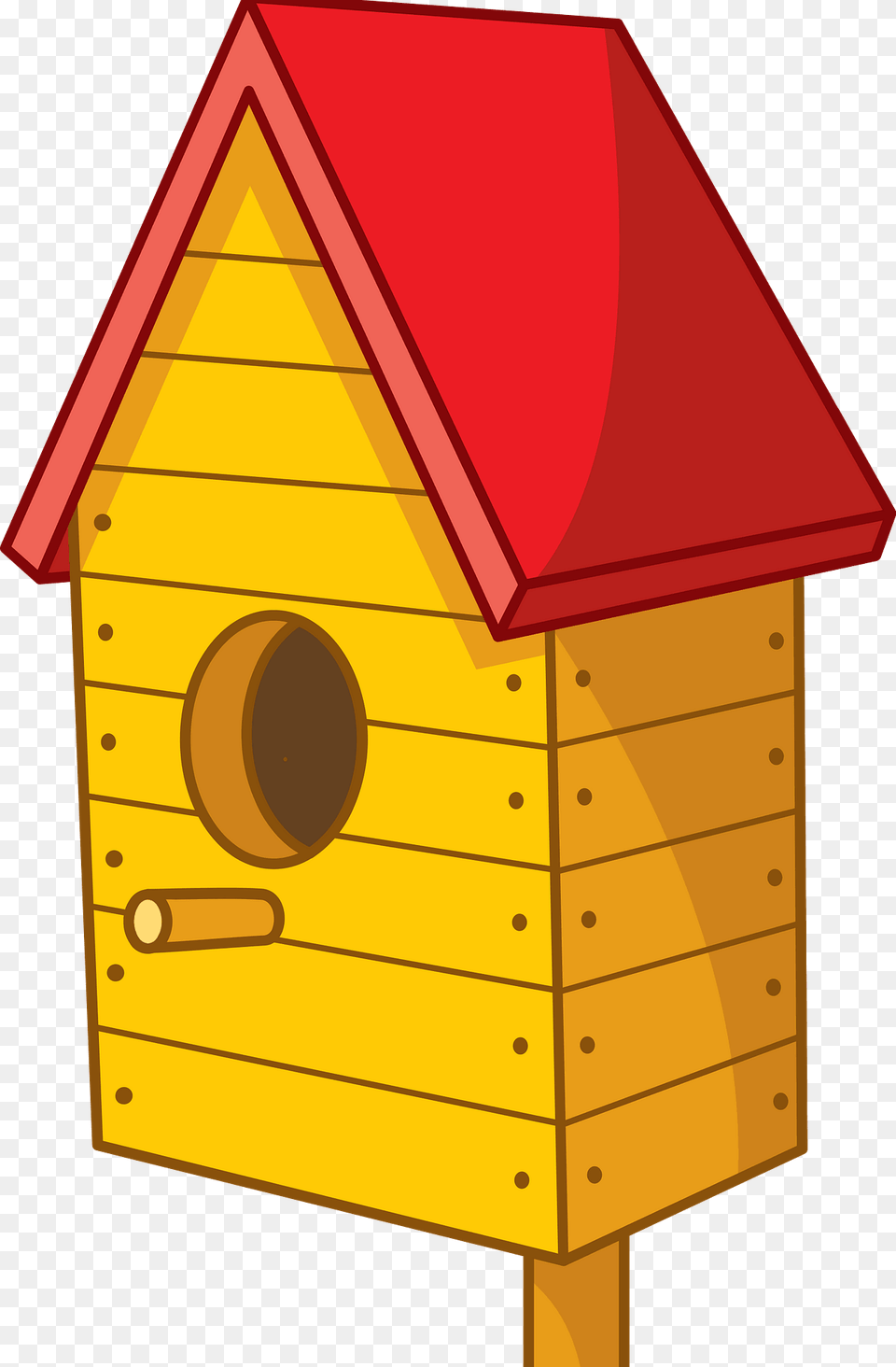 Birdhouse With Red Roof Clipart, Mailbox, Dog House Png