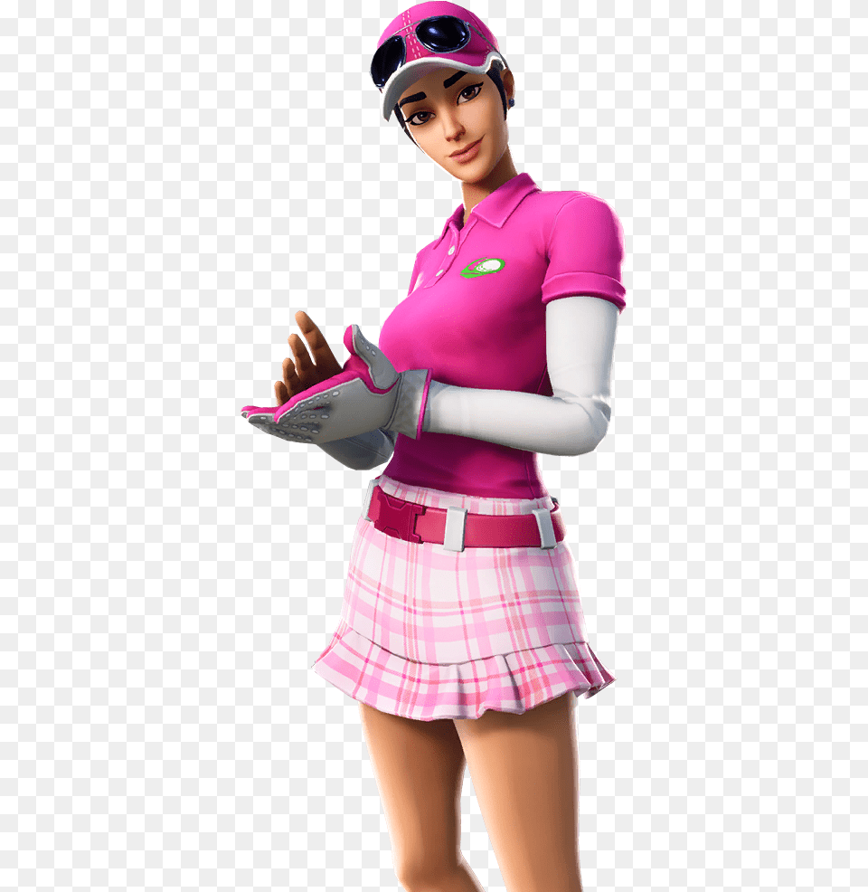 Birdie Fortnite, Clothing, Skirt, Miniskirt, Adult Free Png