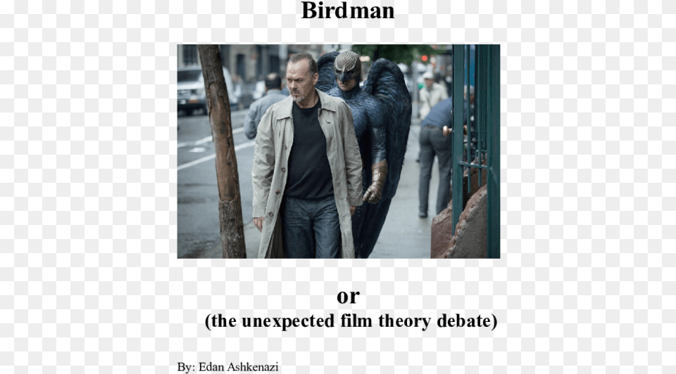 Birdmen Movie, Street, City, Clothing, Coat Free Transparent Png