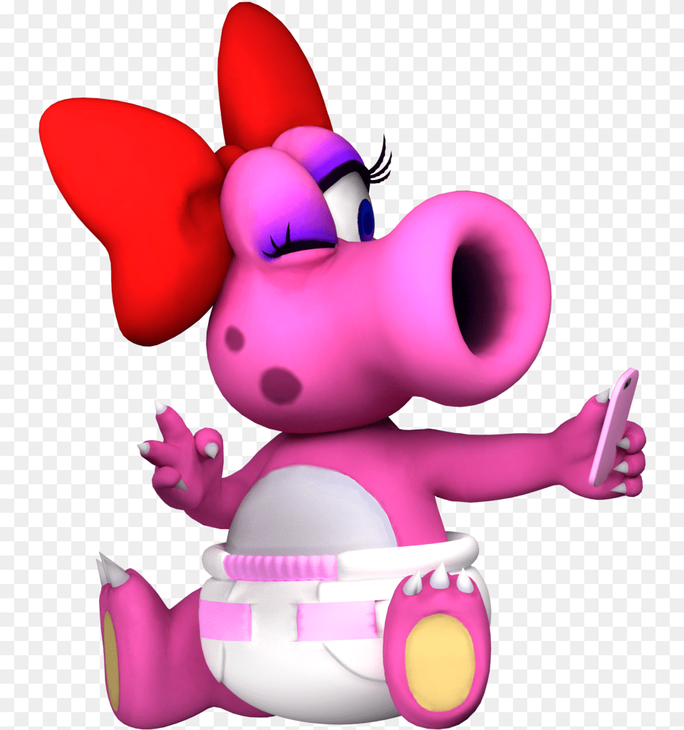 Birdo Again But With Better Quality And Selfies Cartoon, Toy, Electronics Free Png