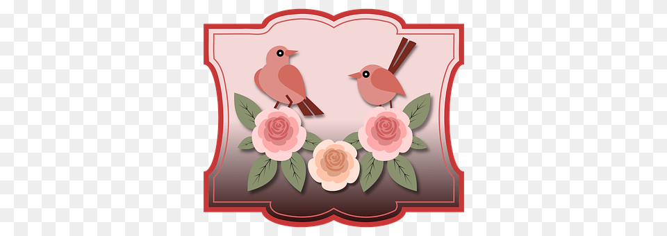 Birds Flower, Plant, Rose, Animal Free Png Download