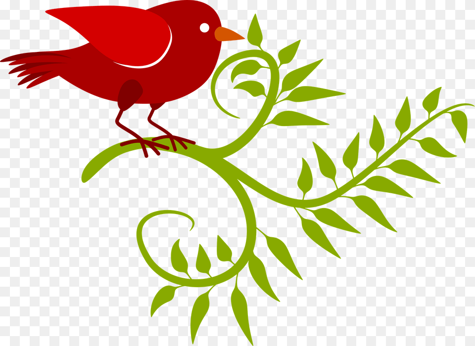 Birds And Vines Clipart, Art, Graphics, Animal, Bird Free Transparent Png