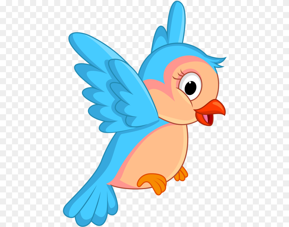 Birds Cartoon Transparent Bird Cartoon, Animal, Bluebird, Jay, Baby Free Png Download