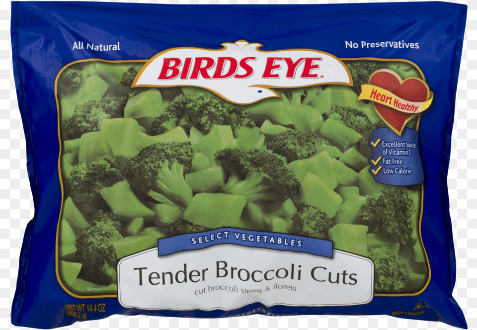 Birds Eye Tender Broccoli Cuts Birds Eye Foods, Food, Plant, Produce, Vegetable Png Image