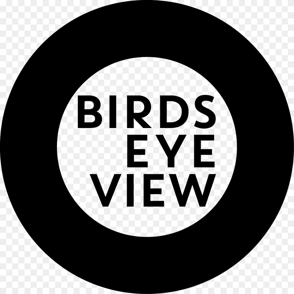 Birds Eye View Logo, Disk, Stencil Free Png