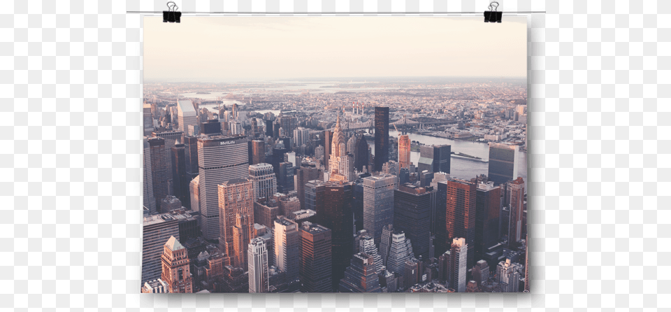 Birds Eye View New York City Skyline Inspired New York City, Metropolis, Outdoors, Urban, Architecture Png Image