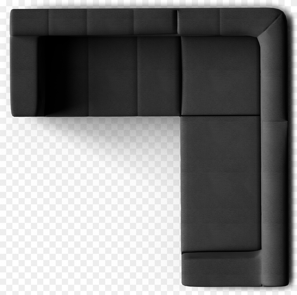 Birds Eye View Of Couch, Black, Computer Hardware, Electronics, Hardware Free Png