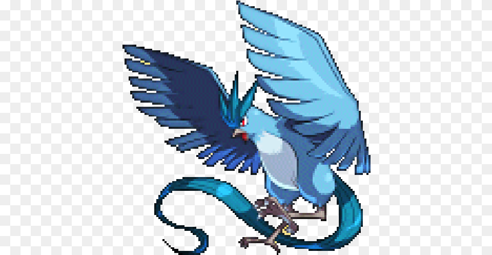 Birds Ice Flying Articuno Legendary Pokemon Conquest Scolipede U2022 Pokemon Conquest Articuno, Animal, Bird, Jay, Person Free Png