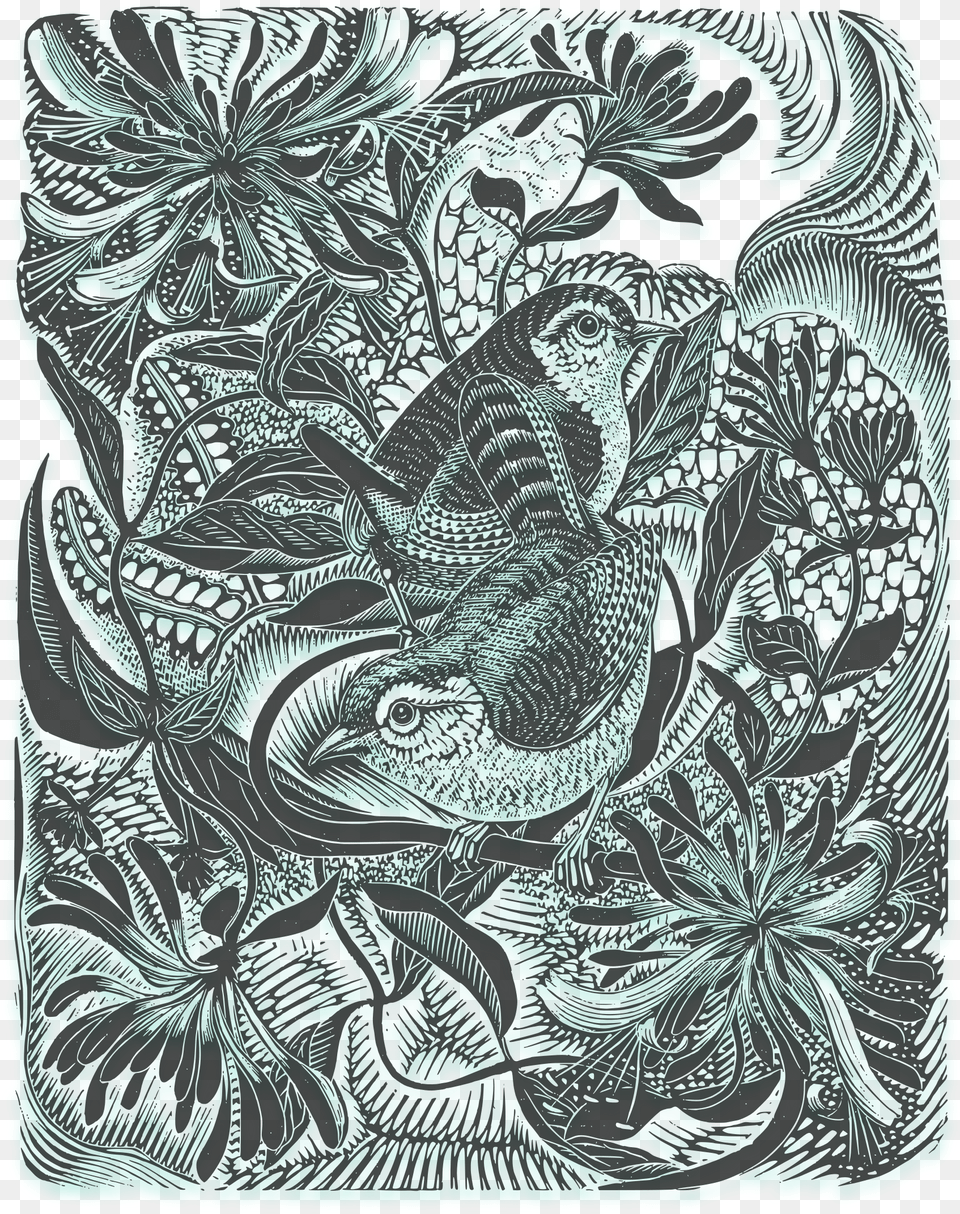 Birds In Forest, Art, Doodle, Drawing, Pattern Png