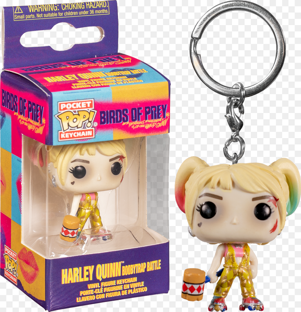 Birds Of Prey Harley Quinn Broken Hearted Pop Funko, Doll, Toy, Face, Head Free Png Download