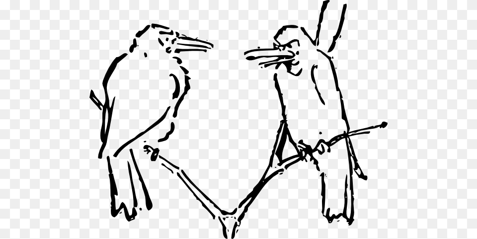 Birds Talking Tree Branch Clip Art For Web, Animal, Beak, Bird, Person Free Transparent Png