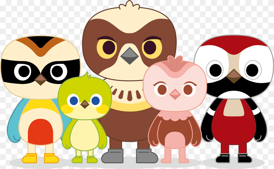 Birdy Friends Cartoon, Plush, Toy, Baby, Person Free Png Download