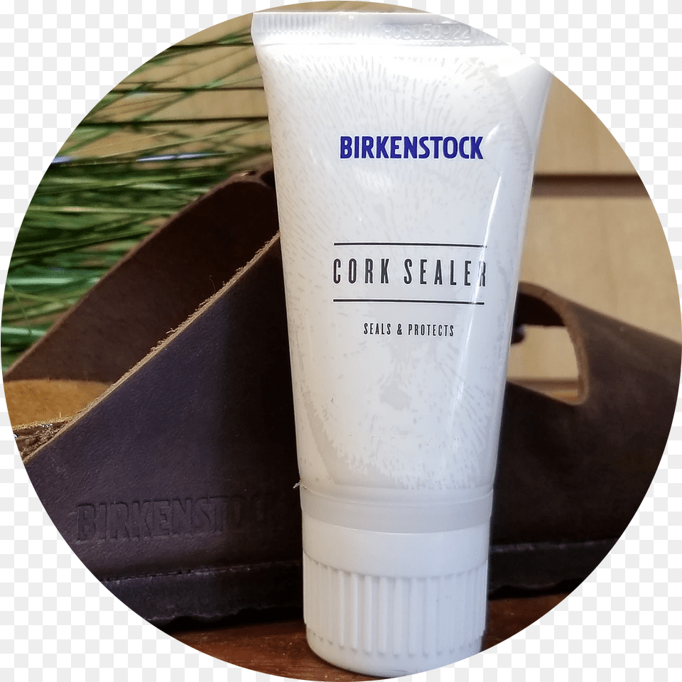 Birkenstock Cork Seal Birkenstock, Bottle, Lotion, Cosmetics, Aftershave Free Transparent Png