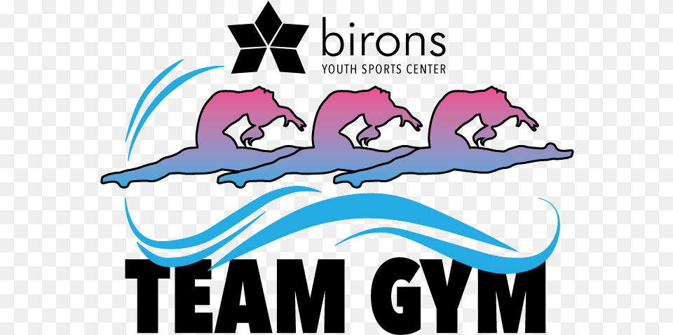 Birons Team Gym Logo Team Gym Logo, Water Sports, Water, Swimming, Sport Free Transparent Png