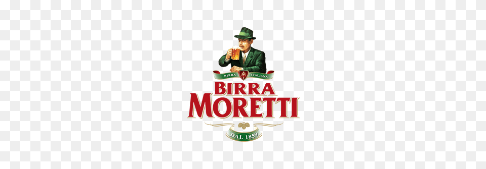 Birra Moretti Logo, Lager, Alcohol, Beer, Beverage Png Image