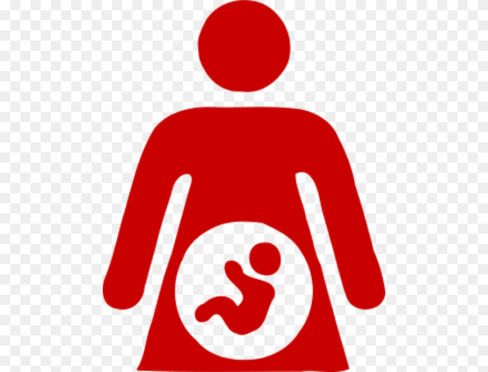 Birth Cost Recovery Is A Practice Allowed But Not Transparent Pregnant Woman Clipart, Sign, Symbol, Road Sign Free Png