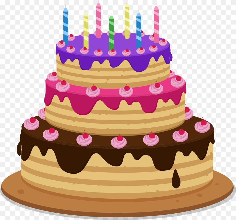 Birth Day Cake Imagepng, Birthday Cake, Cream, Dessert, Food Free Png Download