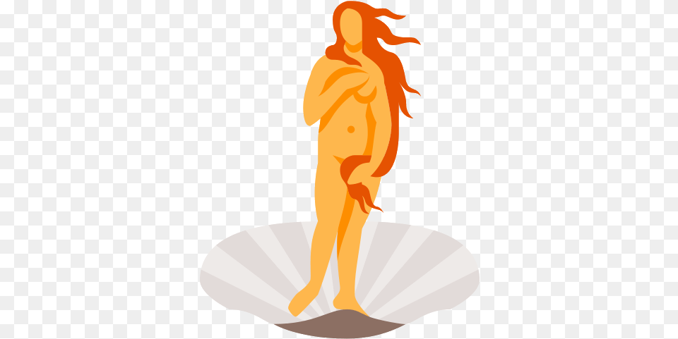 Birth Of Venus Logo, Person Png Image