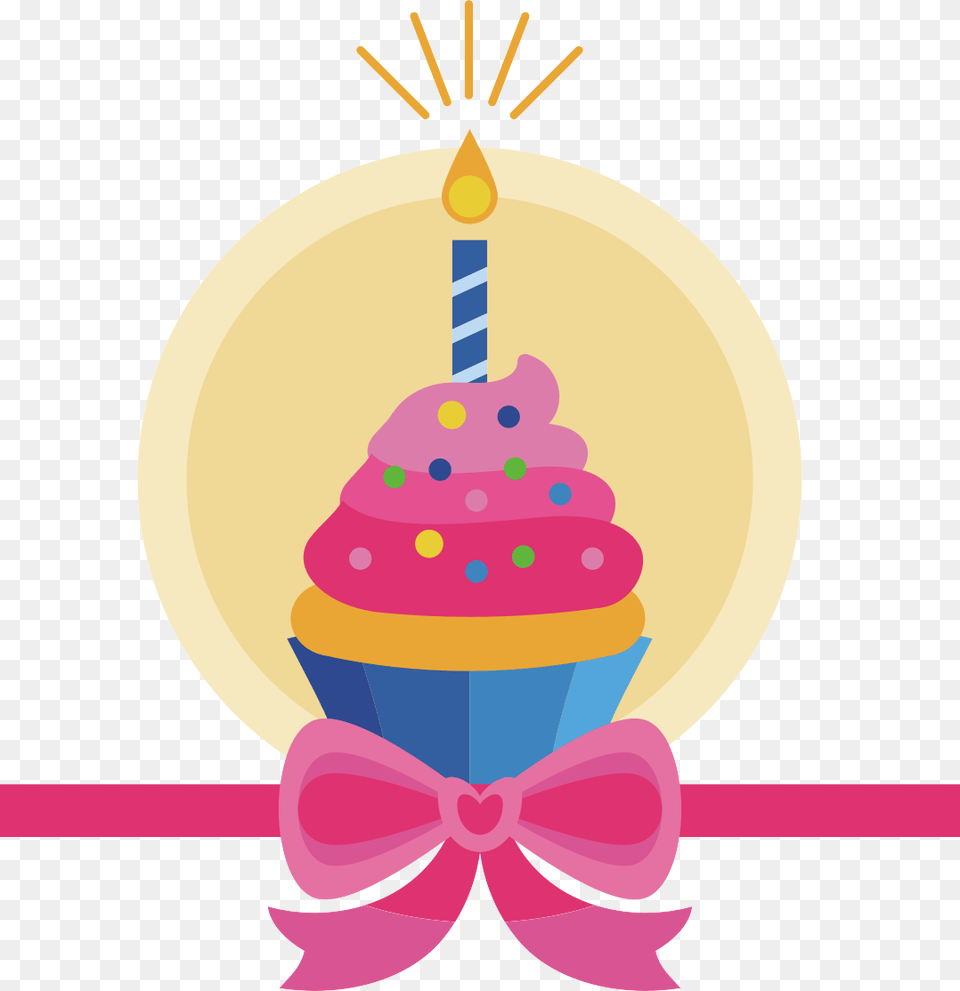 Birthday, Cake, Cream, Cupcake, Dessert Free Png Download