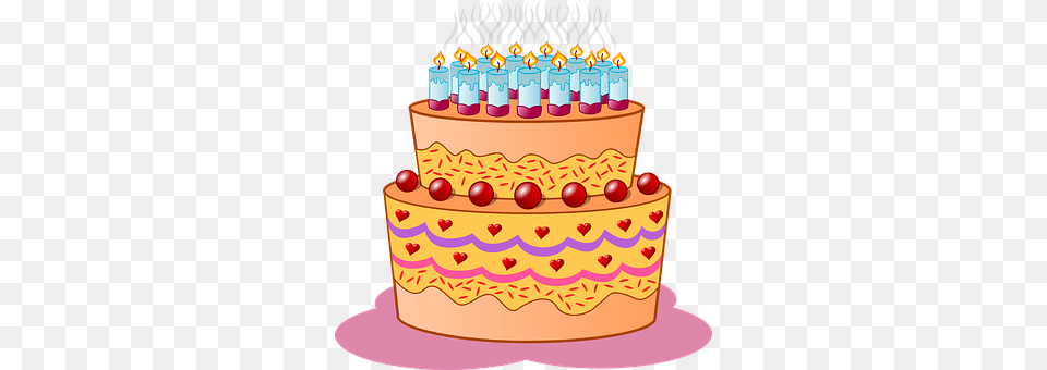 Birthday Birthday Cake, Cake, Cream, Dessert Free Png Download