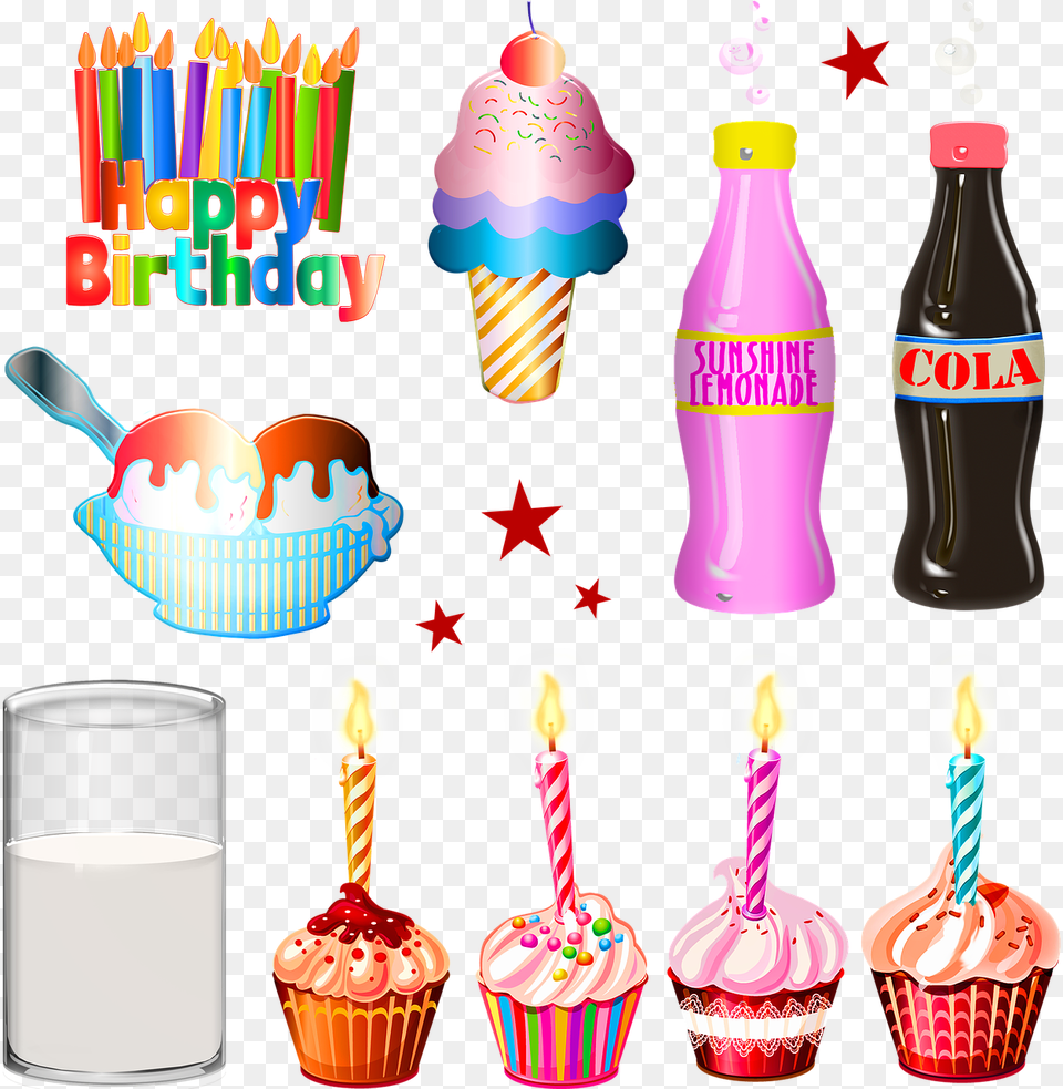 Birthday, Person, People, Food, Cream Png