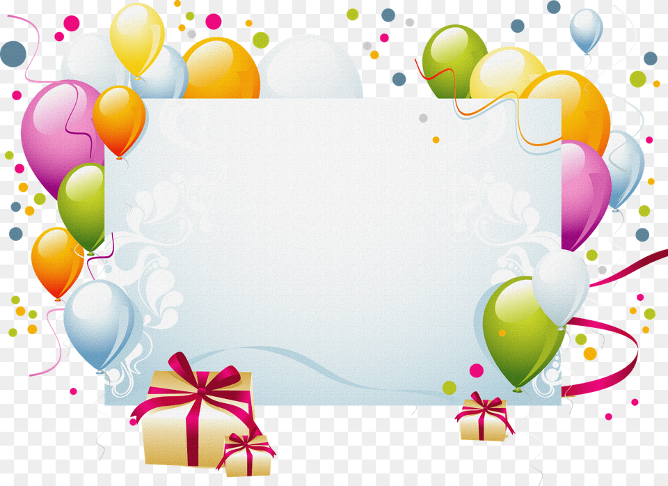 Birthday Background Files, Envelope, Greeting Card, Mail, Ball Free Png