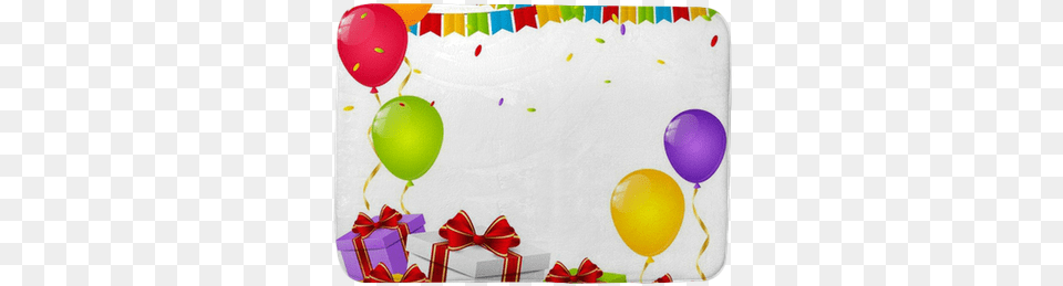 Birthday Background For Your Design Bath Mat U2022 Pixers We Live To Change Fondo De Cuadro De, Balloon, People, Person, Paper Free Png Download