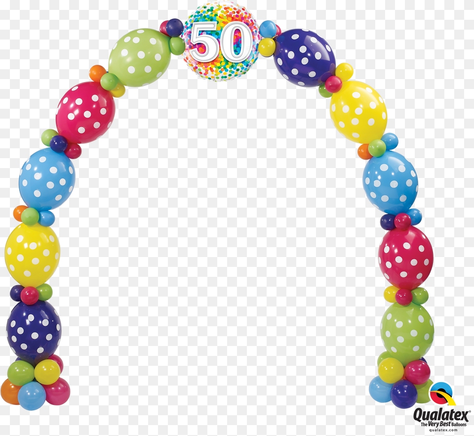 Birthday Balloon Arch Smiley Face, Architecture, Accessories, Bracelet, Jewelry Free Png Download