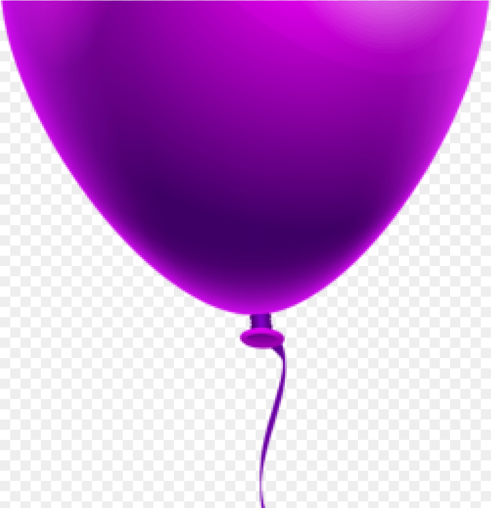 Birthday Balloons Balloon Clipart Single Purple Single Balloon Clipart Background Png