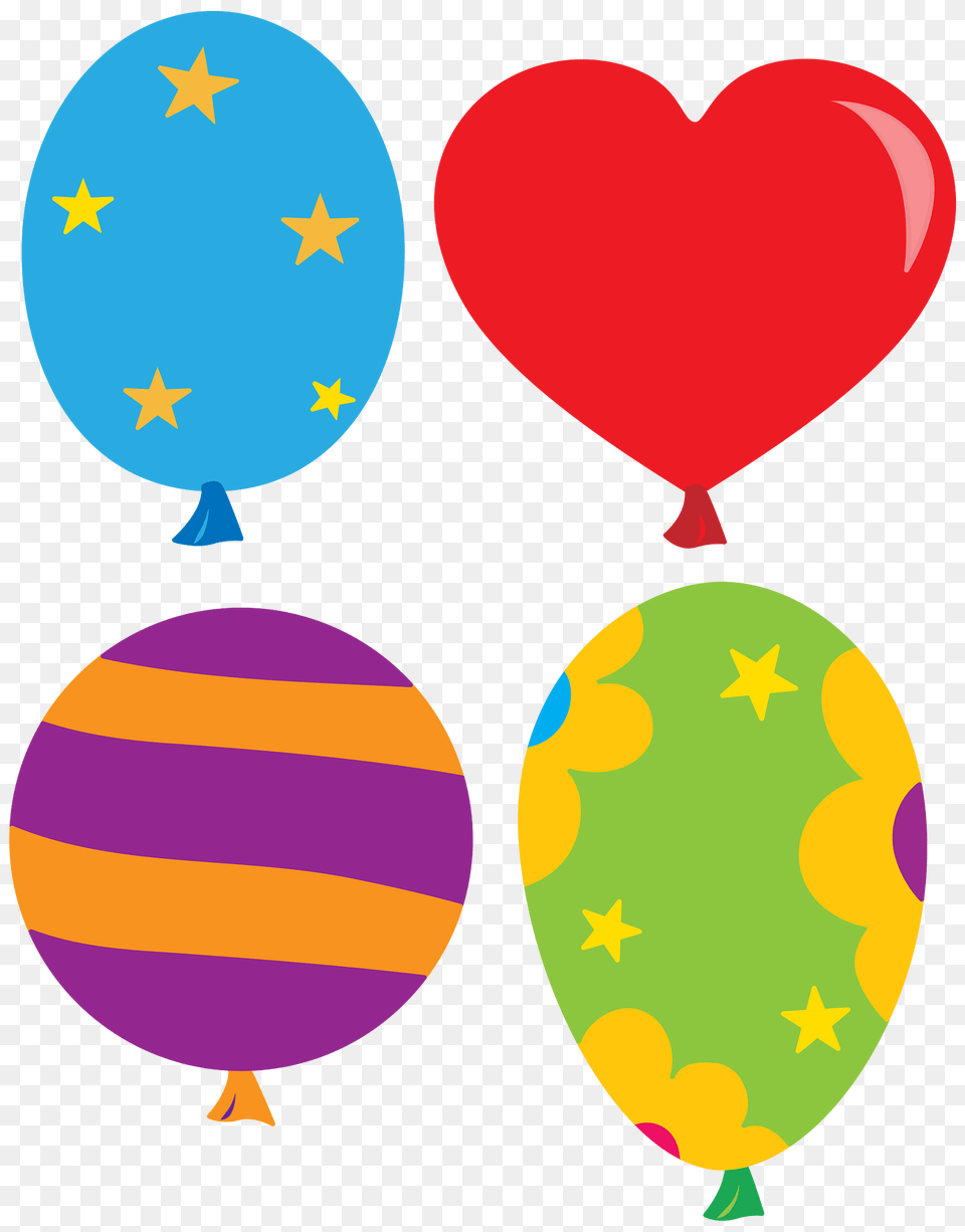 Birthday Balloons Clipart, Balloon Free Png Download