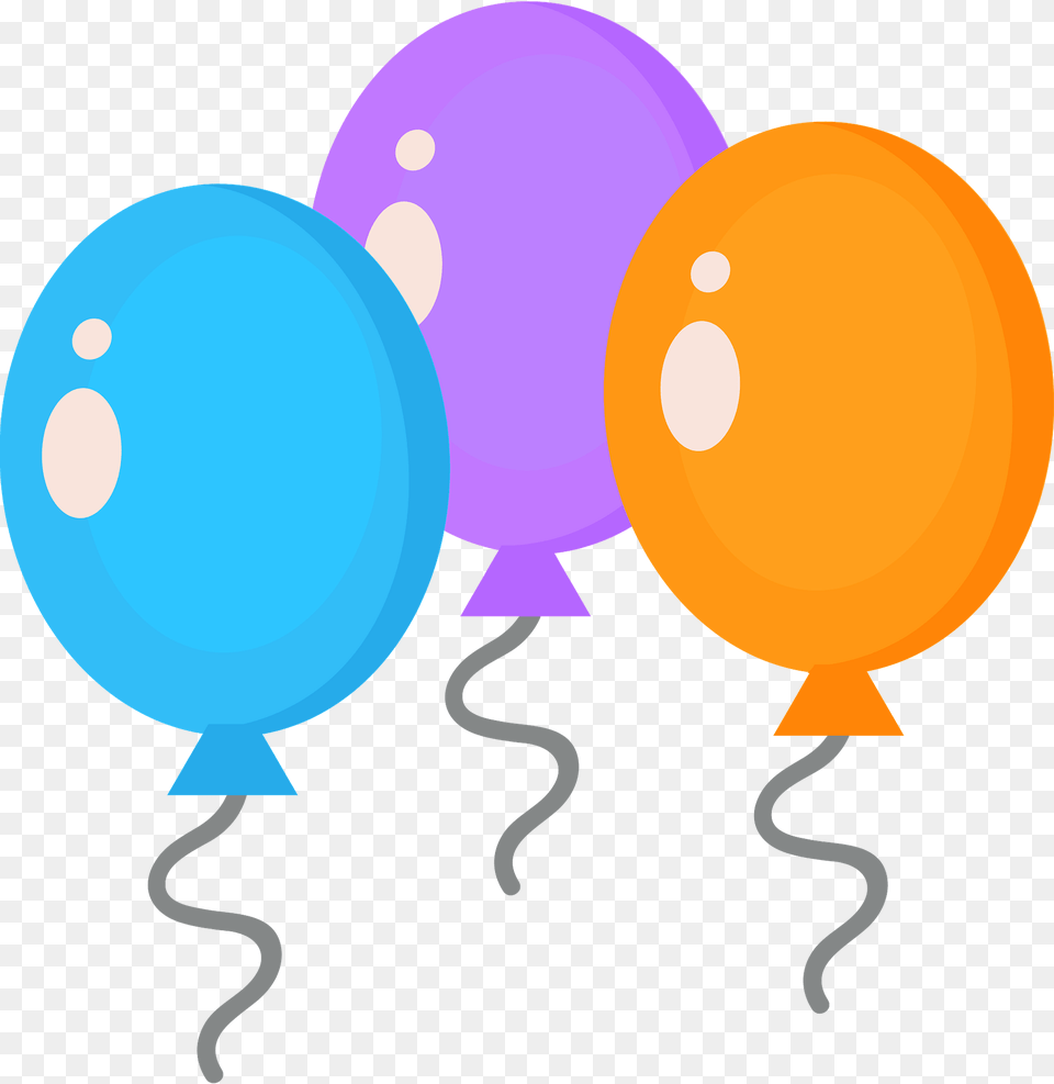 Birthday Balloons Clipart, Balloon Free Png