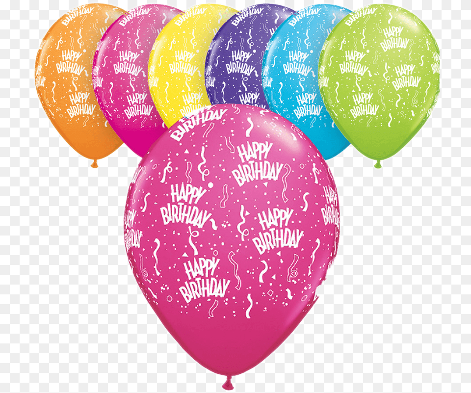 Birthday Balloons Green Happy Birthday Latex Balloon Free Png