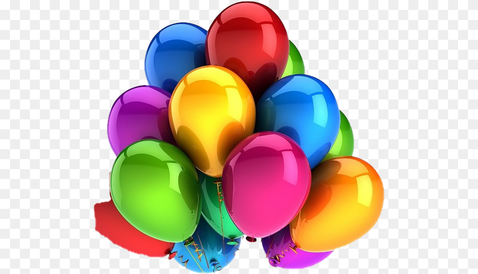 Birthday Balloons Pic Background Transparent Background Real Balloon Png Image