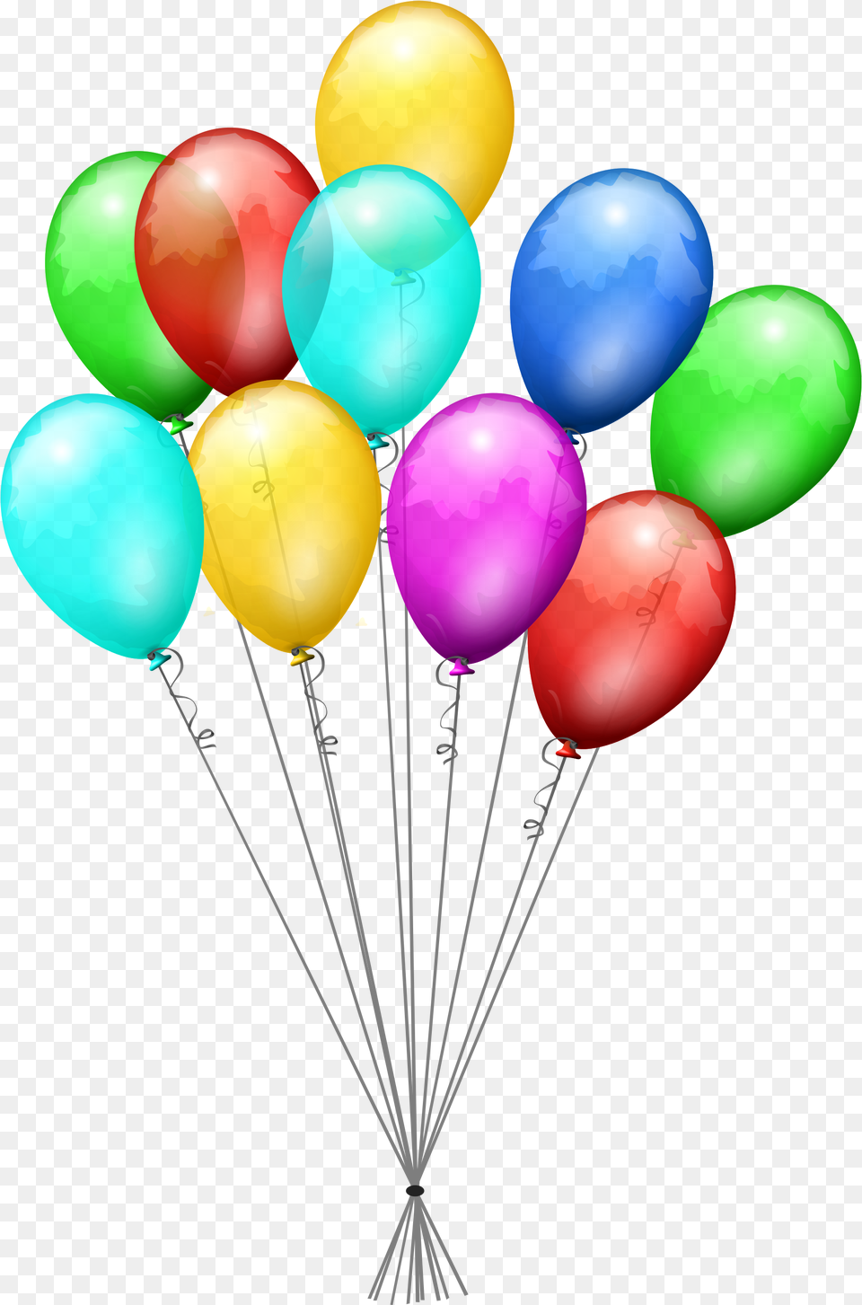 Birthday Baloons Birthday Balloons Background, Balloon Free Transparent Png
