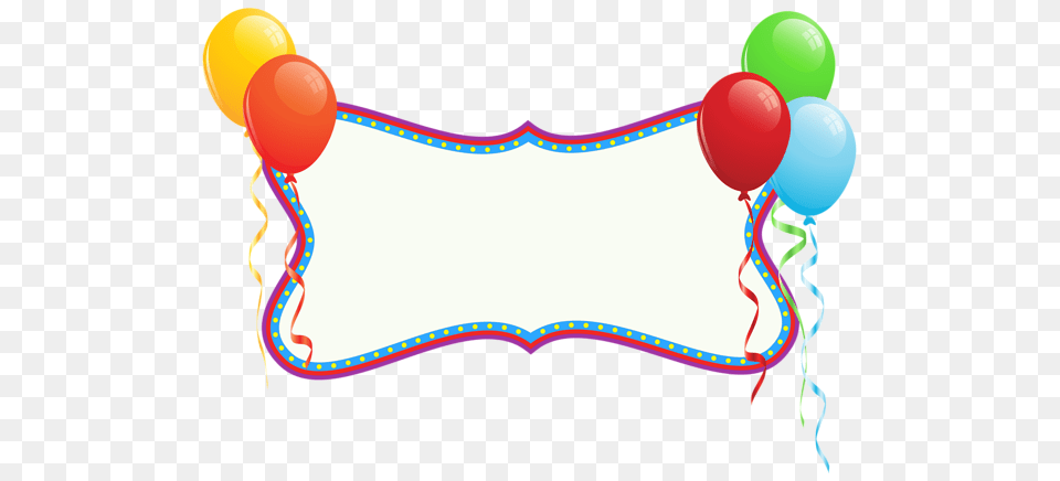 Birthday Banner Clipart, Balloon, Text Png