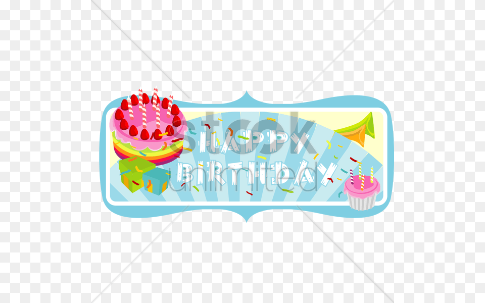 Birthday Banner Vector People, Person, Birthday Cake, Cake Png Image