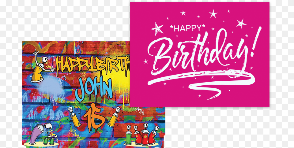 Birthday Banners Christmas Card, Art Free Png Download