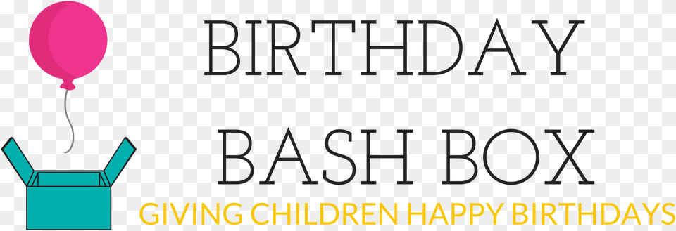 Birthday Bash Box Vertical, Balloon Png Image