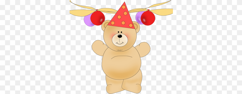 Birthday Bear Clipart Clip Art Bay Bears Party Clipart, Clothing, Hat, Party Hat, Nature Free Png Download