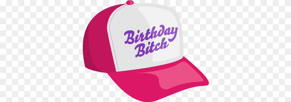 Birthday Bitch Hat, Baseball Cap, Cap, Clothing Free Transparent Png