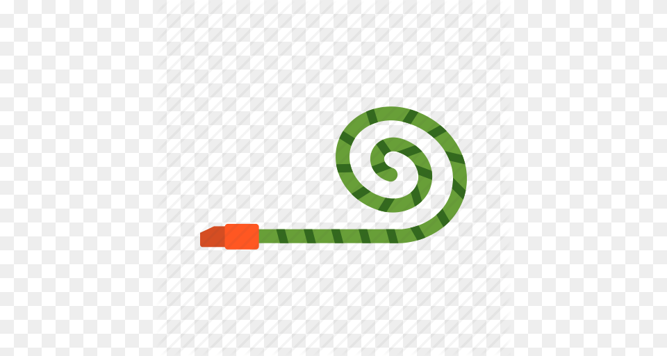 Birthday Blower Fun Horn Noisemaker Party Whistle Icon, Spiral Free Png Download