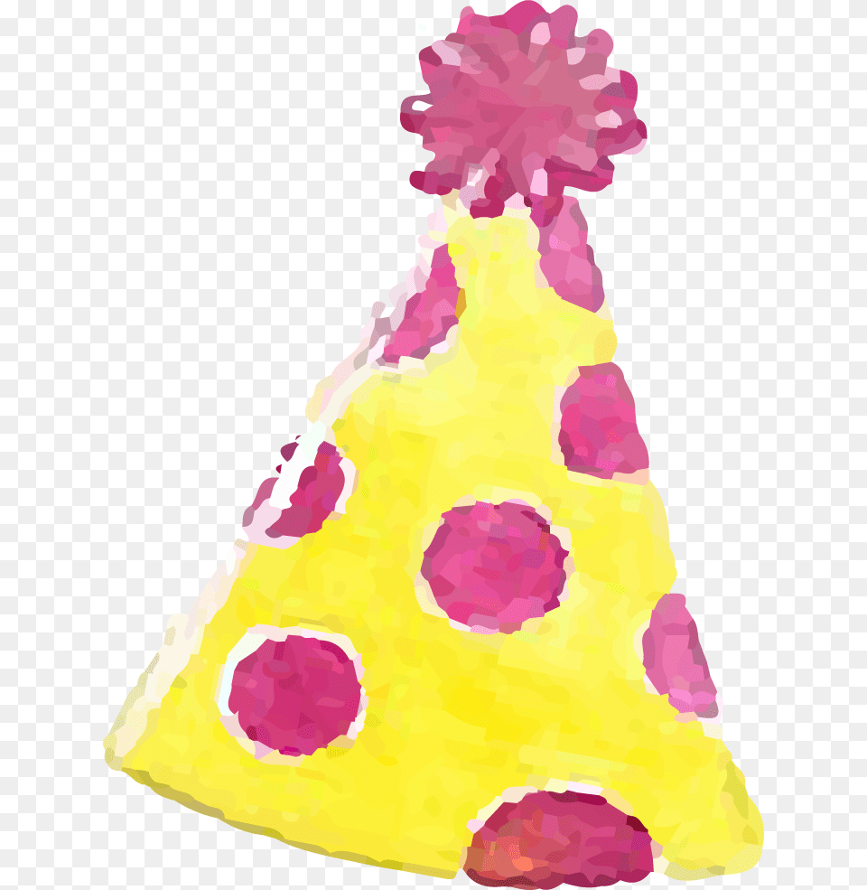 Birthday Blower Yellow Party Hat Clipart, Clothing, Party Hat, Adult, Bride Png Image