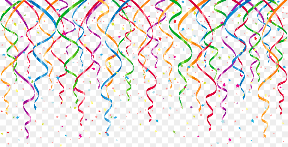 Birthday Border Ribbon Happy Birthday Biatch The Office, Confetti, Paper Free Transparent Png