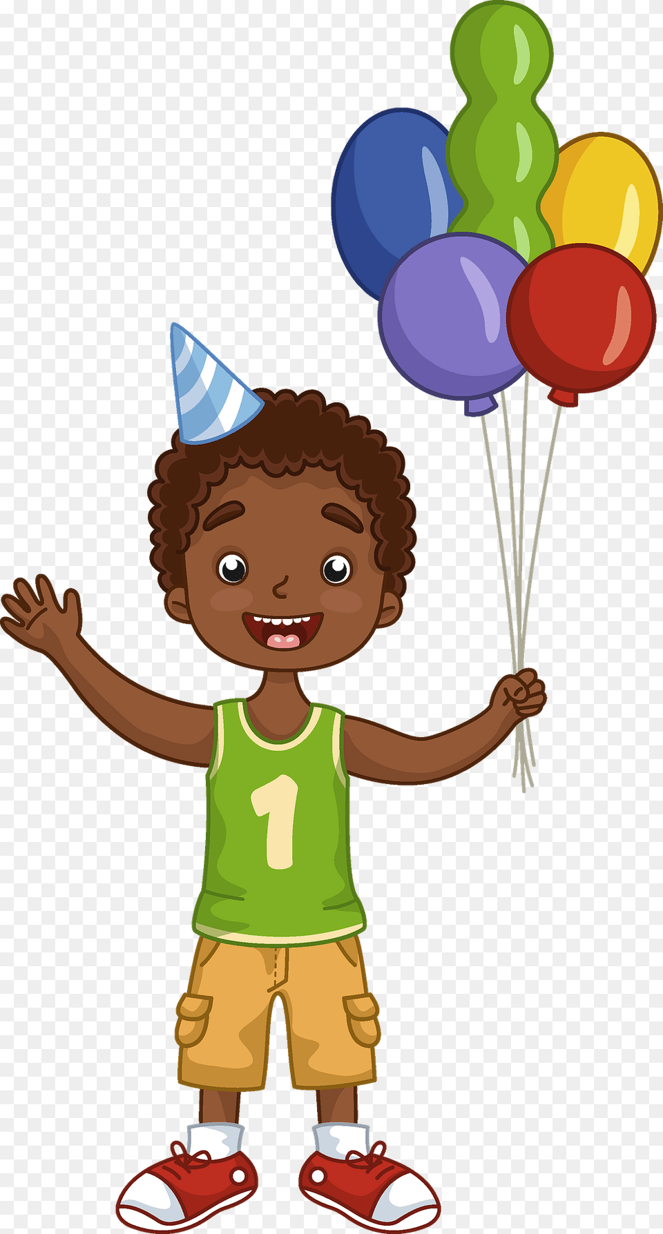 Birthday Boy Clipart, Balloon, Baby, Person, People Png Image